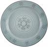 Assiette plate flocons