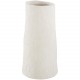 Vase terre cuite blanc