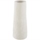 Vase terre cuite blanc