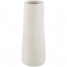 Vase terre cuite blanc