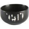 Bol motif sapins et cerf