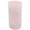 Bougie cylindre beige