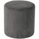 Pouf velours cotelé