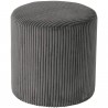 Pouf velours cotel&eacute;