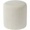 Pouf velours cotel&eacute;