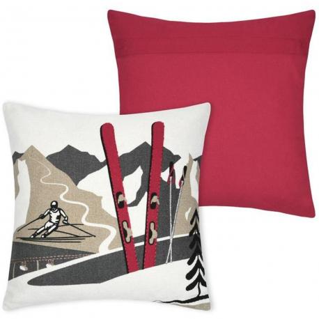 Coussin villard skieur