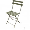 Chaise m&eacute;tal pliante