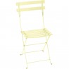 Chaise m&eacute;tal pliante