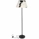 Lampadaire abat-jour peau de vache