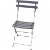 Chaise m&eacute;tal pliante