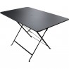 Table m&eacute;tal pliante Rectangulaire