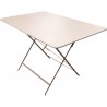 Table m&eacute;tal pliante Rectangulaire