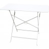 Table m&eacute;tal pliante Rectangulaire