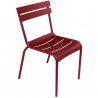 Chaise luxembourg aluminium 