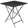 Table m&eacute;tal pliante Carre