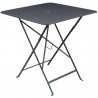 Table m&eacute;tal pliante Carre