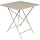 Table métal pliante Carre
