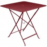 Table m&eacute;tal pliante Carre