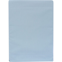 Percale Flat Sheet - Bleu givre | 180x290