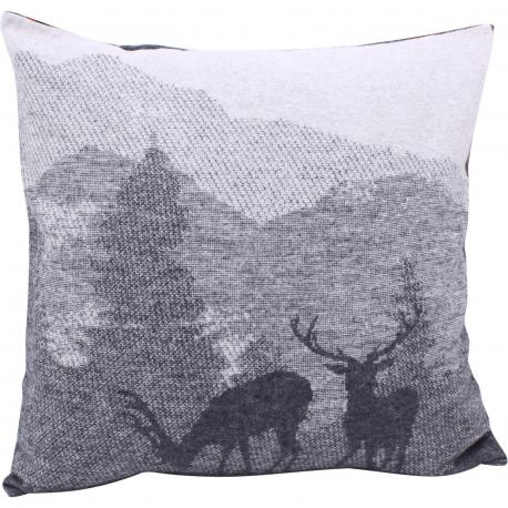 Coussin cerfs/paysage