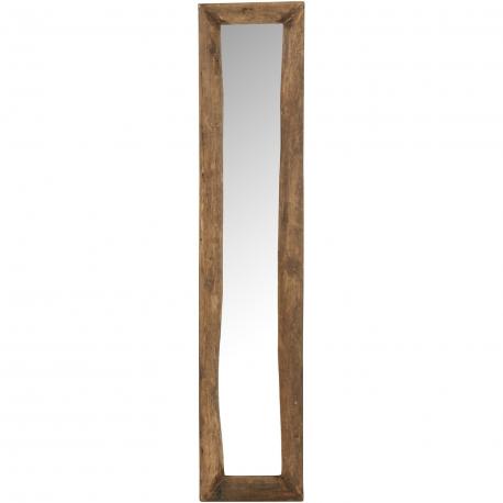 Miroir mural slim bois