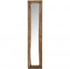 Miroir mural slim bois