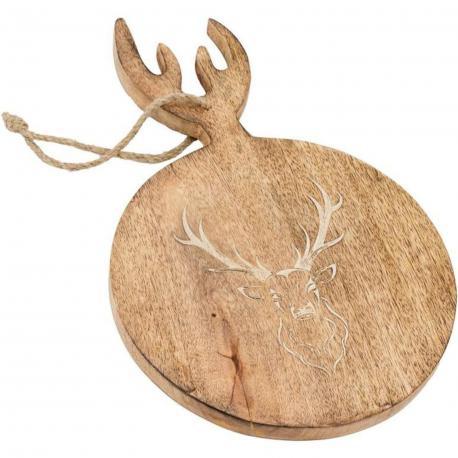Planche déco cerf