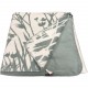 Plaid velours  florale