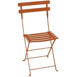 Chaise métal pliante