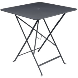 Carre Folding Metal Table - Carbone