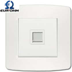 Interruttore decorato sci di fondo - Prise murale rj45 réseau