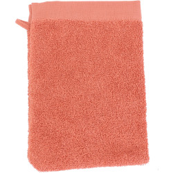 Après ski plain bath mitt - Rose thé