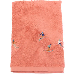 Après ski novelty towel - Rose thé