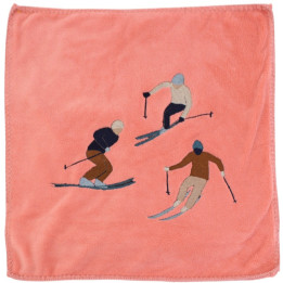 Après ski fleece cushion cover