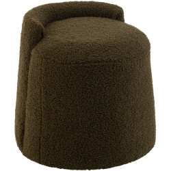 Small teddy pouffe - Bouclettes vert