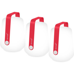 Set de 3 lampes balad 12 cm - Rose praline