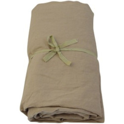 Drap housse lin stone washed Lin stone washed - Avoine | 90x190