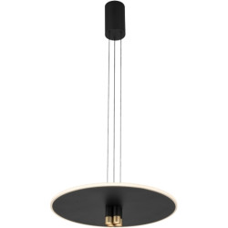 Sospensione cerchio con LED integrati - 48.6x175