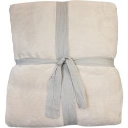 Couverture polaire Polaire velours - Avoine | 180x220