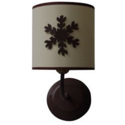 Applique allos rouille - Flocon