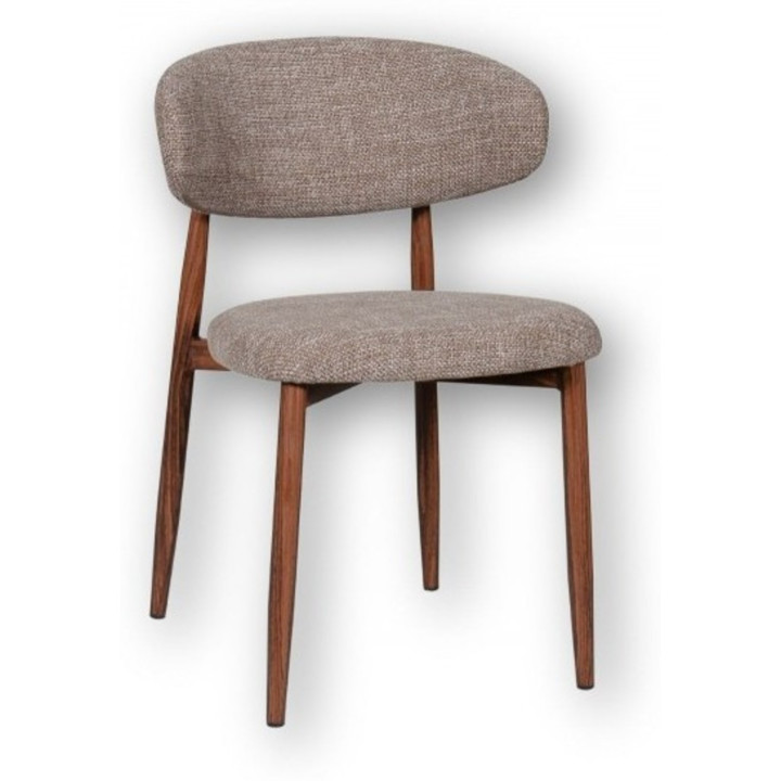 Chaise pieds métal georgia