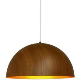 Steelwood coupe pendant light