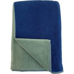 Telo da doccia Twist - Bleu/vert sauge