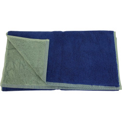 Asciugamano Twist - Bleu/vert sauge