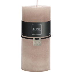 Cylindrical candle 7x15cm - Sable