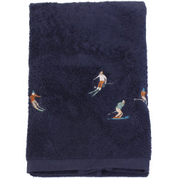 Après ski novelty towel - Blue