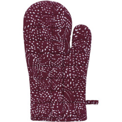 Saîpan oven glove - Pourpre