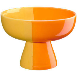 Orange footed bowl
