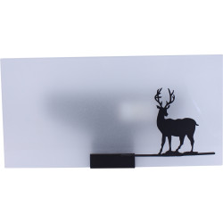 Applique upside noir - Cerf