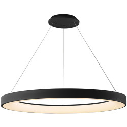 Lampada a sospensione niseko - Black | 50x200